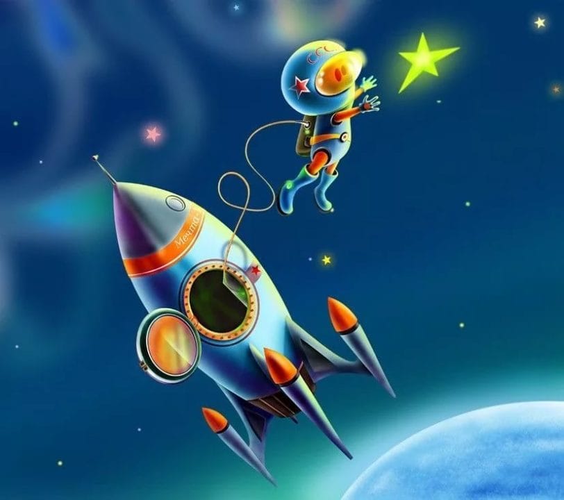 80 картинок про космос для детей #8