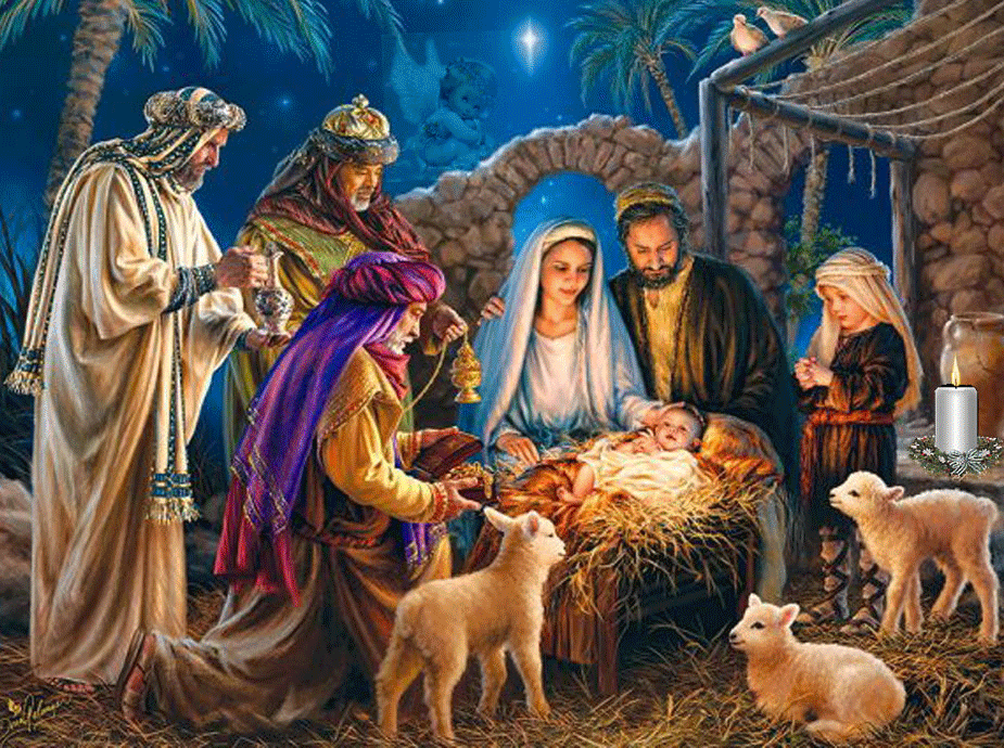 170 открыток с Рождеством Христовым #253