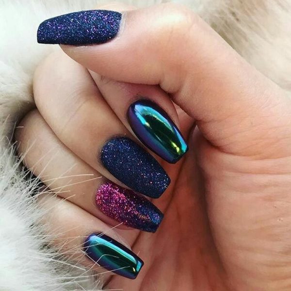 Яркие и модные! Дизайн ногтей 2018 года #6