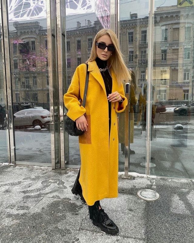 Модное женское пальто на весну 2022 года и главные тренды с фото #43