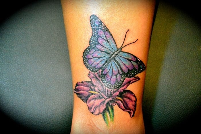 Эскизы тату с бабочкой – 80 лучших фото-идей со значением #50