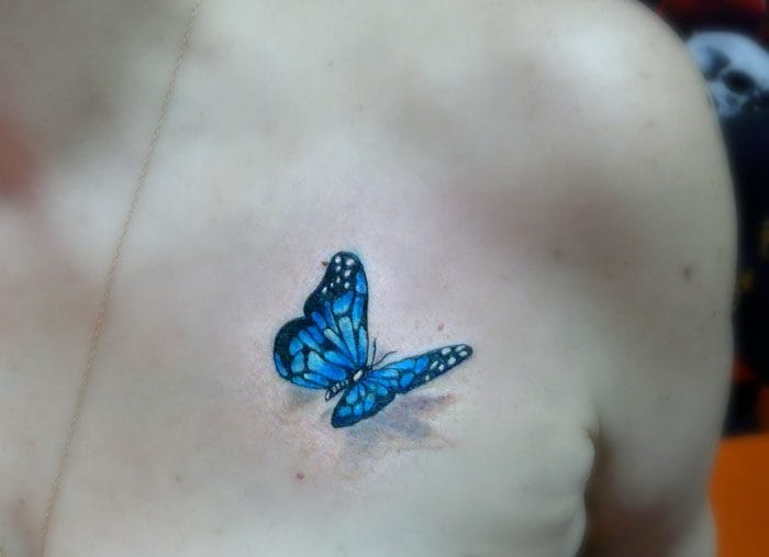 Эскизы тату с бабочкой – 80 лучших фото-идей со значением #26