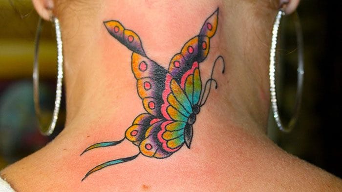 Эскизы тату с бабочкой – 80 лучших фото-идей со значением #71