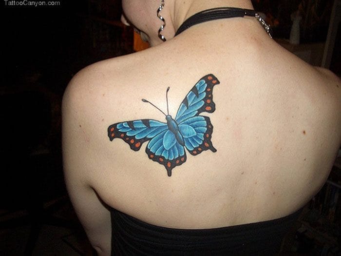 Эскизы тату с бабочкой – 80 лучших фото-идей со значением #75