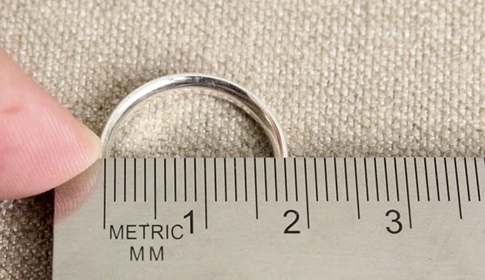 Как померить размер кольца в домашних условиях #17