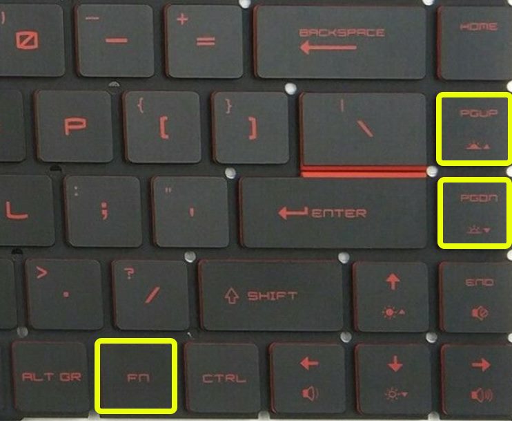 Как включить подсветку на клавиатуре ноутбука: быстрая инструкция (Samsung, Acer, Asus, Dell, HP) #8