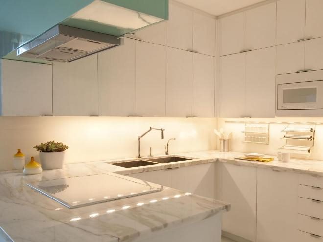 Подсветка рабочей зоны на кухне – 5 этапов монтажа (как делается, варианты подсветки) #8