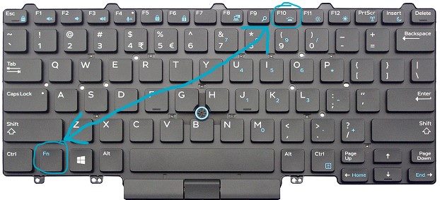 Как включить подсветку на клавиатуре ноутбука: быстрая инструкция (Samsung, Acer, Asus, Dell, HP) #10