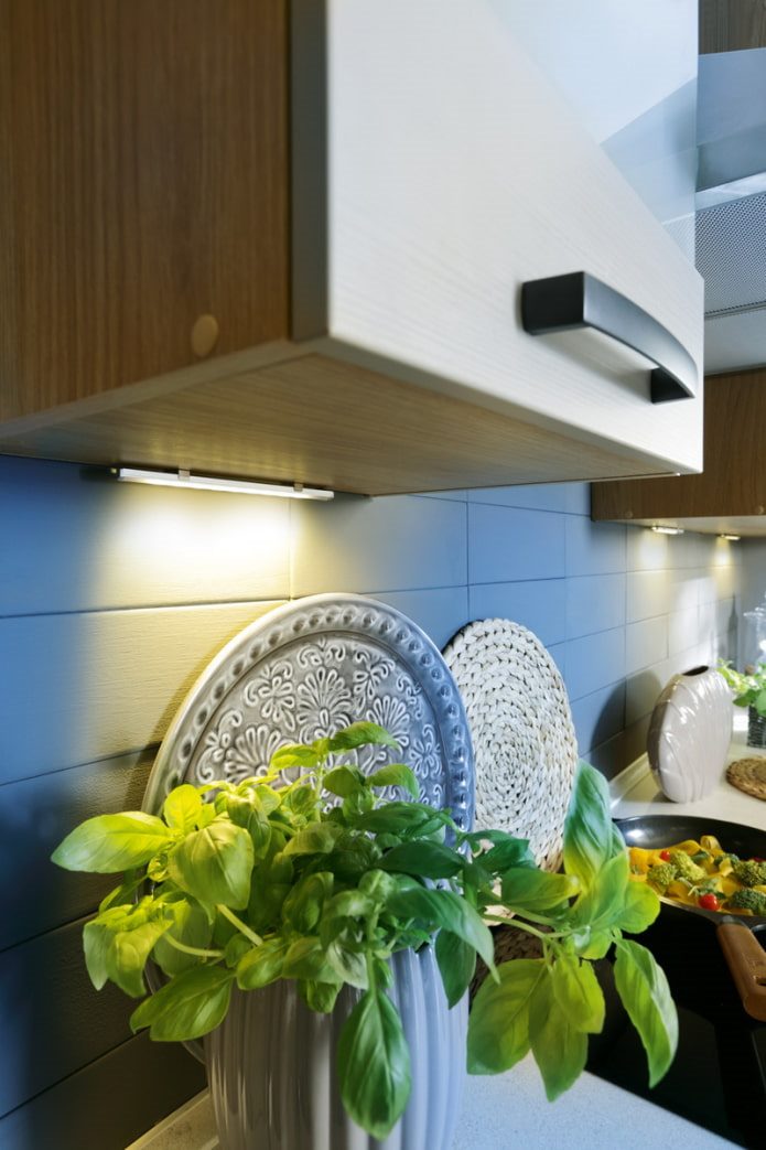 Подсветка рабочей зоны на кухне – 5 этапов монтажа (как делается, варианты подсветки) #16