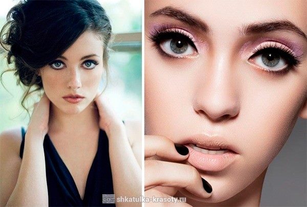 Как сделать глаза больше при помощи макияжа #14