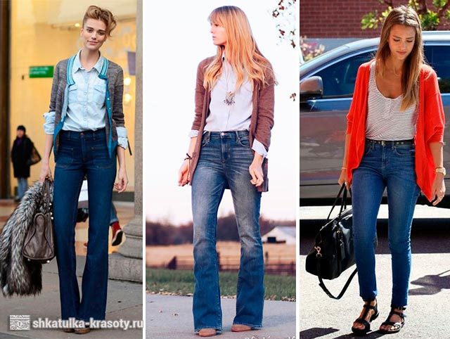С чем носить высокие джинсы (с высокой талией) 170 фото #47