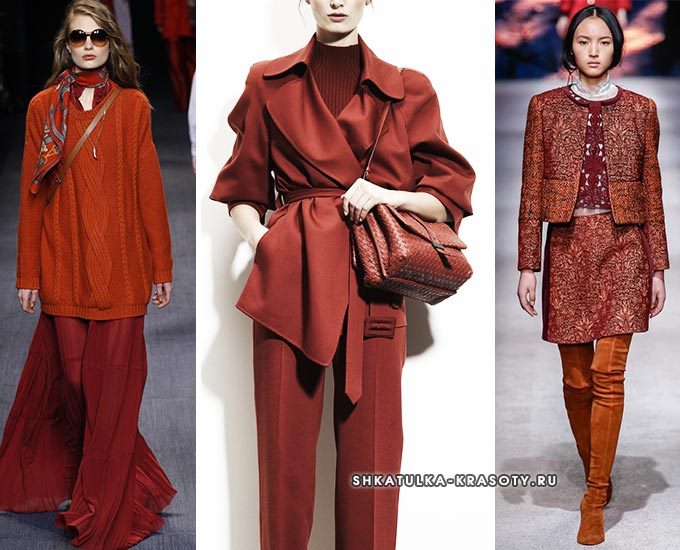 Терракотовый цвет в одежде — сочетание и с чем носить, фото #3