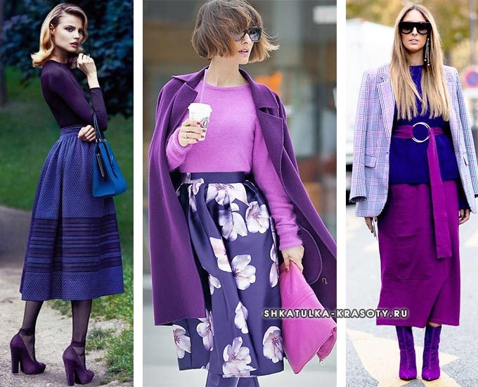 Цвет Индиго в одежде — сочетание и фото #7