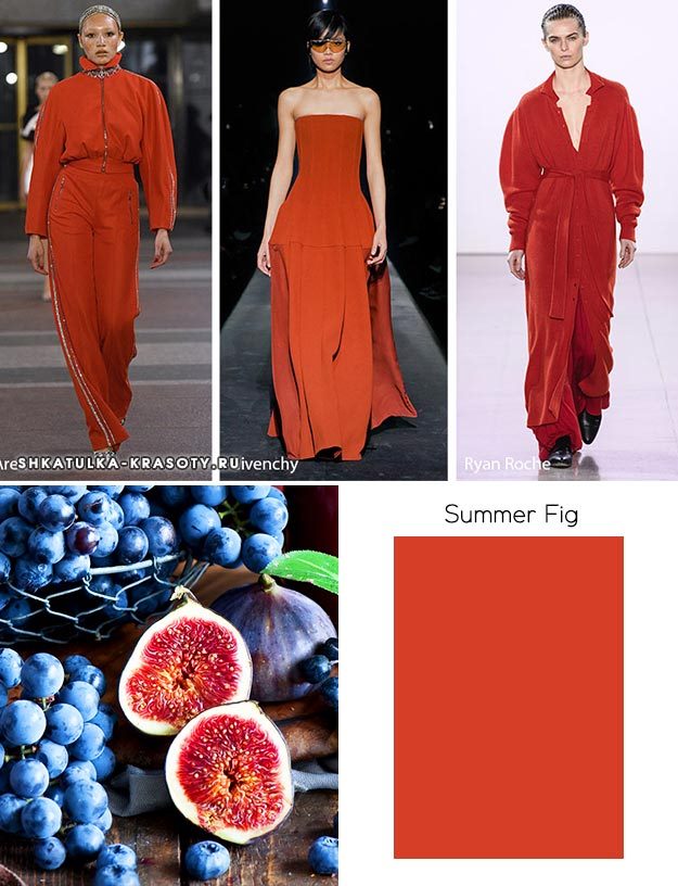 Модные цвета осень-зима 2019-2020 в одежде #18