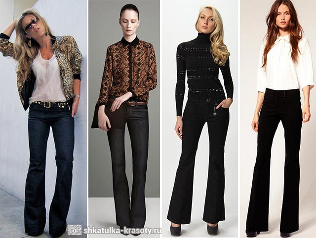 С чем носить черные джинсы, фото-образы — 2023 #39